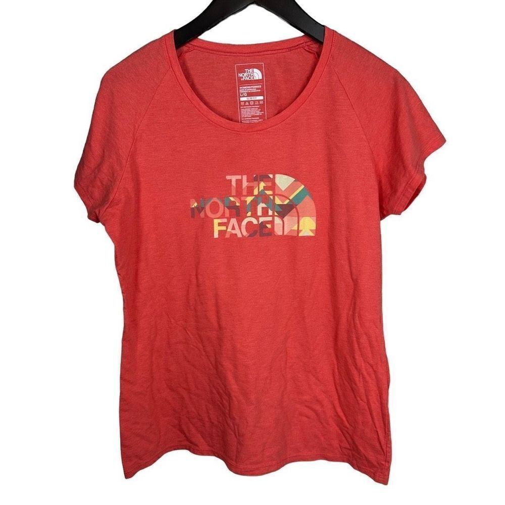The north face woman’s short sleeve shirt size large